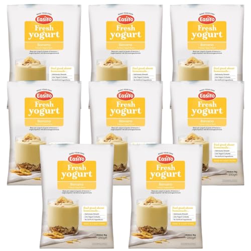 EasiYo Joghurt Banane, 8 Beutel | Jeder Beutel ergibt 1 kg Joghurt EasiYo Joghurt Banane, 8 Beutel | Jeder Beutel ergibt 1 kg Joghurt von EasiYo