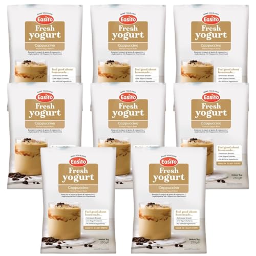 EasiYo Joghurt Cappuccino, 8 Beutel | Jeder Beutel ergibt 1 kg Joghurt EasiYo Joghurt Cappuccino, 8 Beutel | Jeder Beutel ergibt 1 kg Joghurt von EasiYo