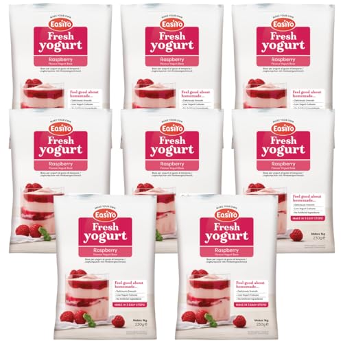 EasiYo Joghurt Himbeere, 8 Beutel | Jeder Beutel ergibt 1 kg Joghurt EasiYo Joghurt Himbeere, 8 Beutel | Jeder Beutel ergibt 1 kg Joghurt von EasiYo