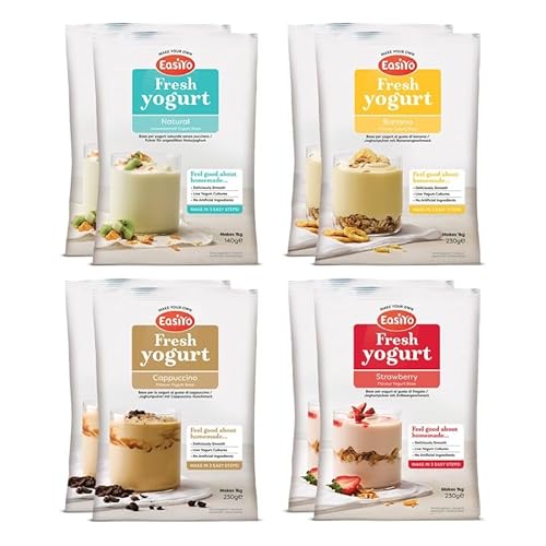 EasiYo-Paket, 8 Beutel | Jeder Beutel ergibt 1 kg Joghurt EasiYo-Paket, 8 Beutel | Jeder Beutel ergibt 1 kg Joghurt von EasiYo