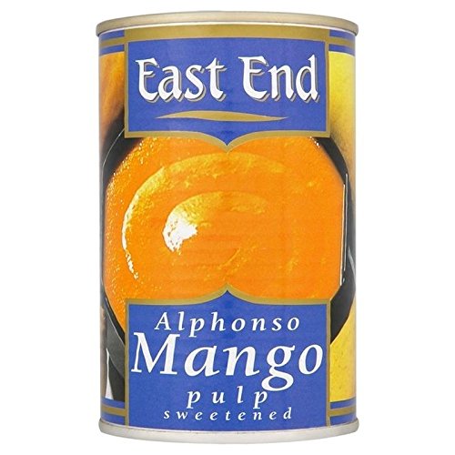 East End Alphonso Mango Fruchtfleisch 450 G (Packung von 6) von East End