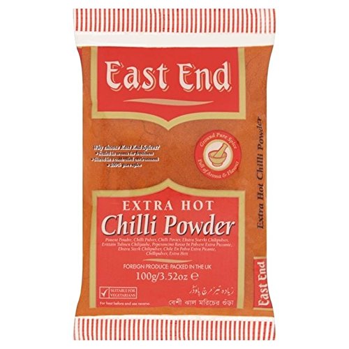 East End Chilli Powder Extra Hot 100g, 6 Pack von East End