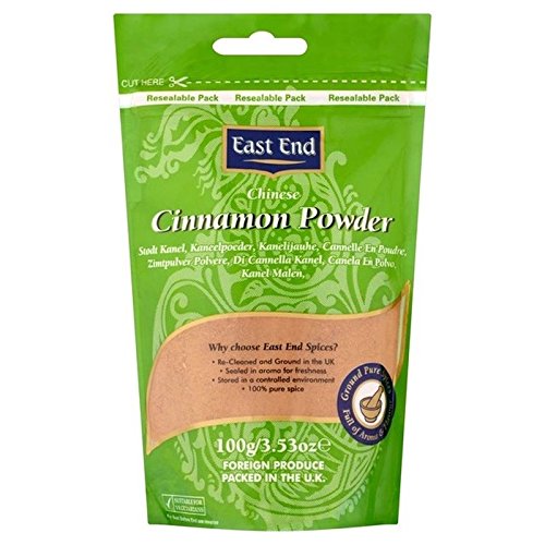 East End Chinese Ground Cinnamon (Cassia) 100g, 2 Pack von Eastend