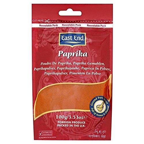 East End Paprikapulver (100 g) - Packung mit 2 von East End