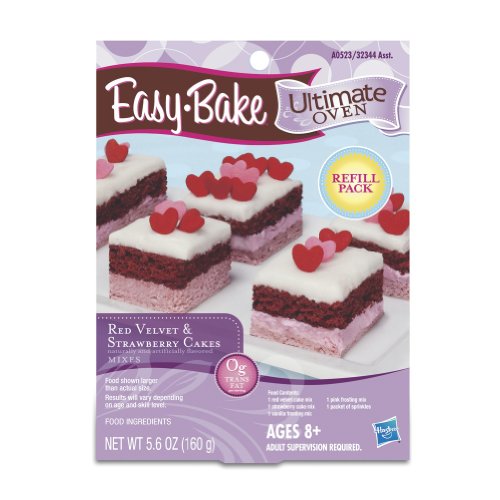 Easy-Bake Red Velvet & Strawberry Cakes Refill Pack 5.6 oz von Easy Bake