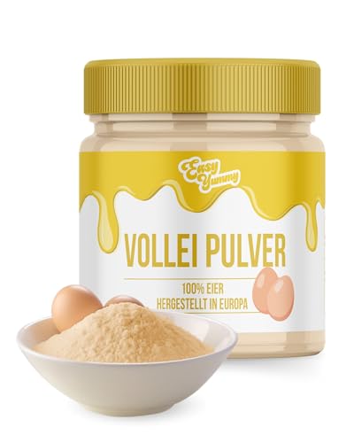 Easy Yummy Volleipulver (500g), 100% Volleipulver zum Kochen, Für Rührei, Omelett, Backzutat von Easy Yummy