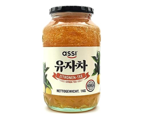 Assi Yuzu Tea | Koreanische Zitronen Tee | Yuza Yuju Tee für Tee oder als Brotaufstrich, glutenfrei (1 x 1kg) von EasyCookAsia
