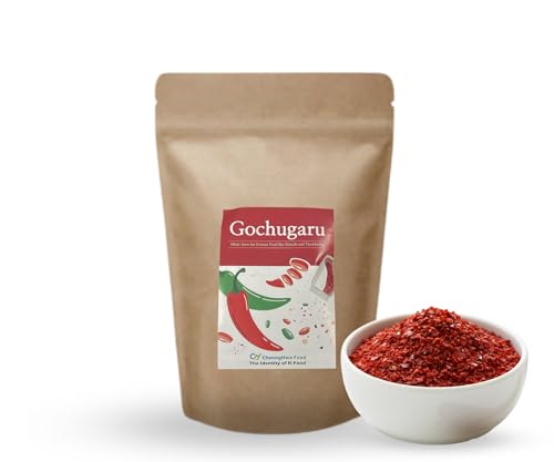 Cheonghwa Chili-Flocken von Südkorea 100g | Wiederverwendbarer Zip-Beutel | Ideal für Kimchi, Budae Jjigae, Saucen & Chili-Öl von EasyCookAsia
