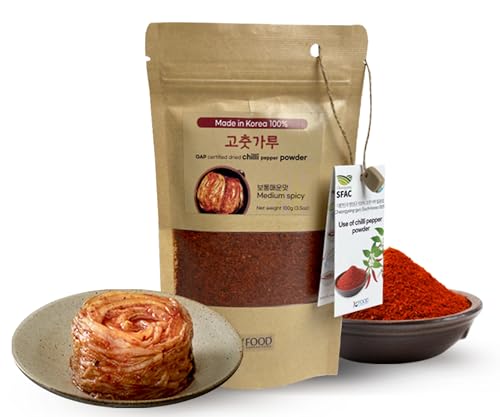 Cheongyang Chilli Pepper Pulver 100g | Authentisch Koreanisches Gewürz mit Intensivem Aroma | Perfekt für Kimchi und Würzige Gerichte | Premium Quality | Hergestellt in Korea (1) von EasyCookAsia