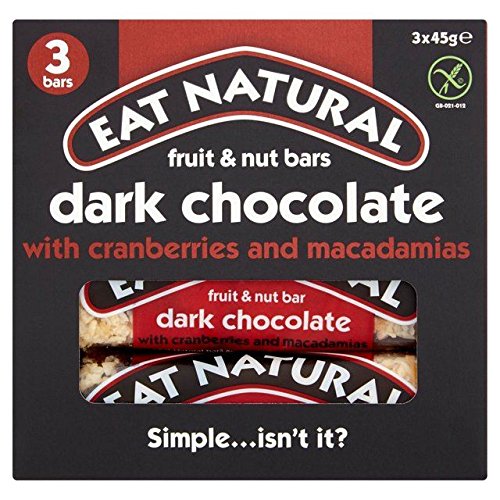 Eat Natural Bars with Cranberries & Macadamias 3 x 45g von Eat Natural