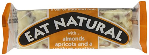 Eat Natural Nuss und Fruchtriegel, Mandel und Aprikose, 12er Pack (12 x 50 g) von Eat Natural