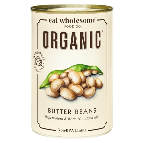 Eat Wholesome Bio-Butterbohnen, 400 g (12er-Pack) von Eat Wholesome Food Co.