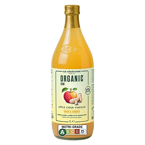 Eat Wholesome Food Co.Eat Wholesome Bio-Ingwer, Kurkuma und Chili Roh Apfelessig mit der Essigmutter, 1L Eat Wholesome Food Co.Eat Wholesome Bio-Ingwer, Kurkuma und Chili Roh Apfelessig mit der Essigmutter, 1L von Eat Wholesome Food Co.
