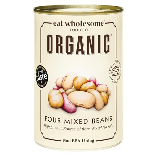 Eat Wholesome Bio-Vier-Gemischte-Bohnen, 400 g (12-er Pack) von Eat Wholesome Food Co.