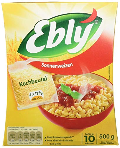EBLY® Sonnenweizen Kochbeutel 10 Minuten 500g von Ebly