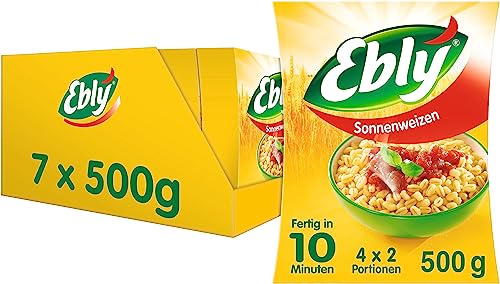 Ebly Sonnenweizen 10-Minuten lose, 7er Pack (7 x 500g) von Ebly