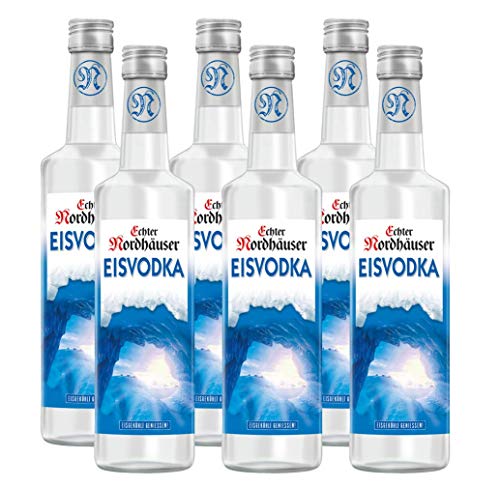 Echter Nordhäuser Eisvodka (6 x 0.7l) – Eiskalter Vodka Genuss von Echter Nordhäuser