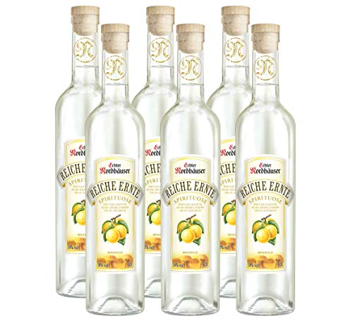 Echter Nordhäuser Reiche Ernte Mirabelle Obstbrand (6 x 0.5 l) von ebaney