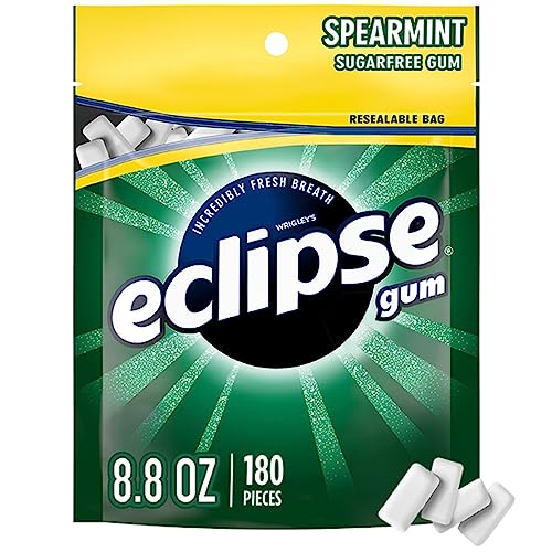 Eclipse Chewing Gum, Spearmint, 180-Count 8.8oz by Wrigley von Eclipse