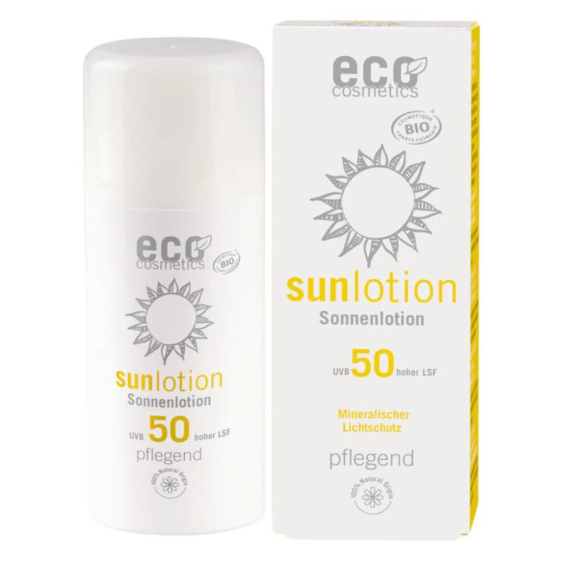 Sonnenlotion LSF 50 von Eco Cosmetics