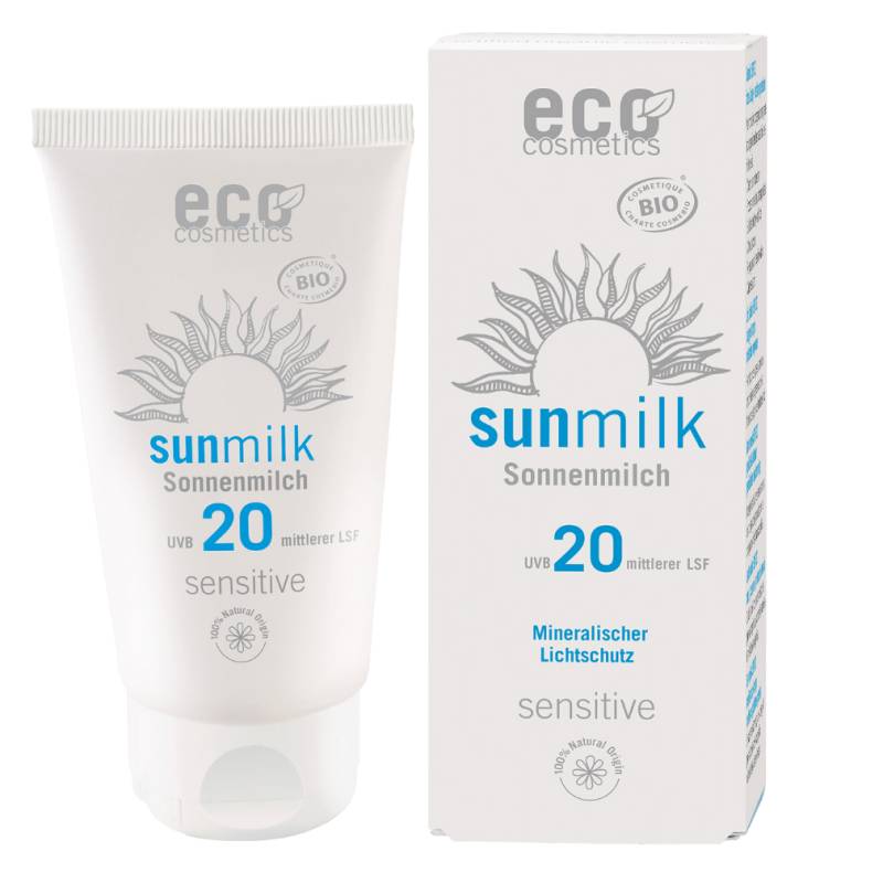 Sonnenmilch LSF 20, 75ml von Eco Cosmetics