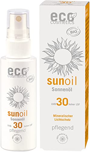 eco cosmetics Sonnenöl transparent LSF 30 (2 x 50 ml) von Eco Cosmetics