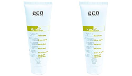 eco cosmetics Handcreme mit Bio Echinacea und Bio Traubenkernöl (2 x 125 ml) von Eco Cosmetics