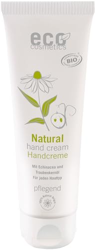 eco cosmetics Handcreme mit Bio Echinacea und Bio Traubenkernöl (6 x 125 ml) von Eco Cosmetics
