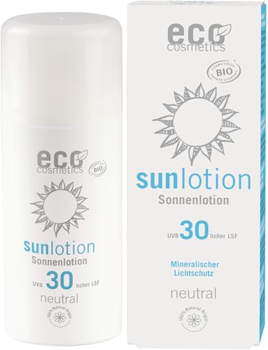 eco cosmetics Sonnenlotion LSF 30 neutral ohne Parfum (2 x 100 ml) von Eco Cosmetics
