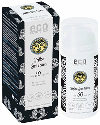 eco cosmetics Tattoo Sonnenlotion LSF 30 mit Noni (6 x 100 ml) von Eco Cosmetics