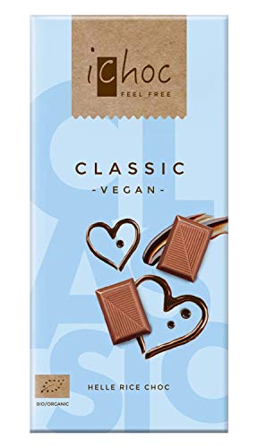 iChoc Classic, vegane Schokolade | 80g x 10 von EcoFinia GmbH