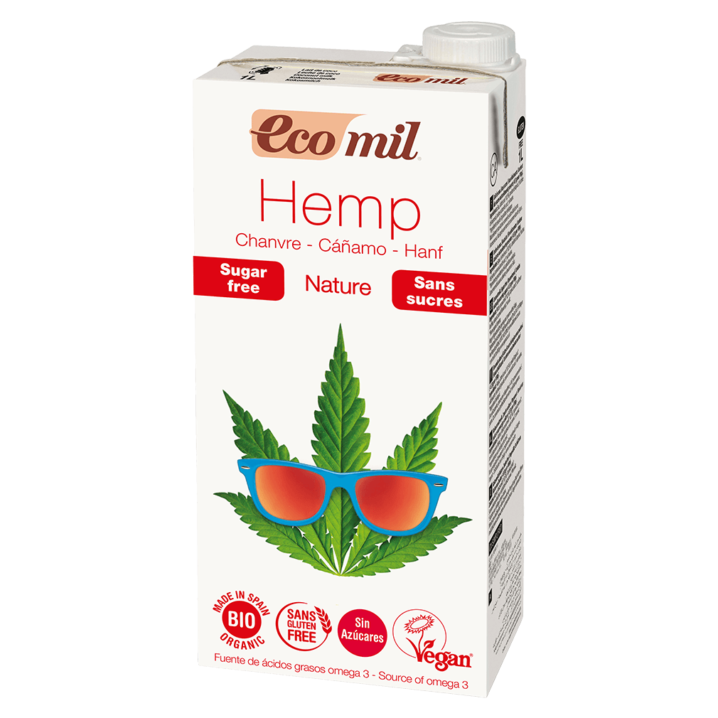 Bio Hanf Drink Natur, zuckerfrei Bio Hanf Drink Natur, zuckerfrei von EcoMil