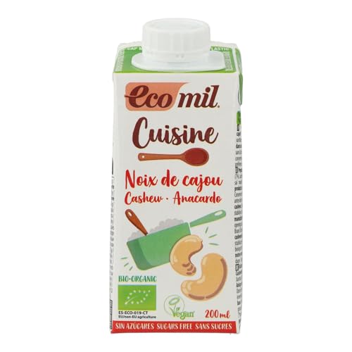 EcoMil Cashew-Kochcreme "Cashew-Cuisine" (200 ml) - Bio von EcoMil