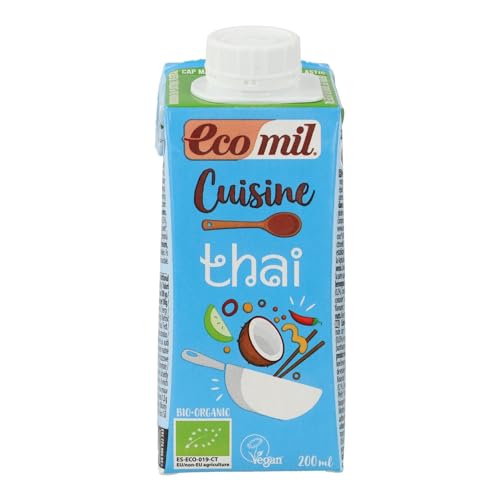 Thailändische Kokosnuss-Kochcreme BIO 200 ml Ecomil Thailändische Kokosnuss-Kochcreme BIO 200 ml Ecomil von EcoMil
