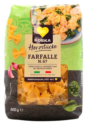 Herzstücke Farfalle N.67, 10er Pack (10 x 500g) von Edeka Herzstücke