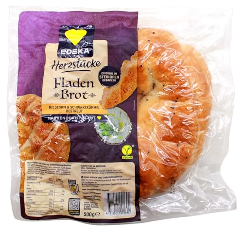 Herzstücke Fladenbrot, 6er Pack (6 x 500g) von Edeka Herzstücke