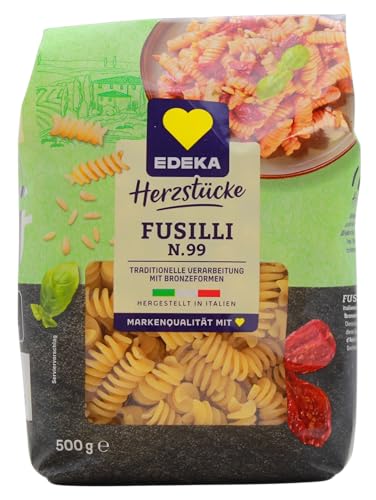 Herzstücke Fusilli N.99, 10er Pack (10 x 500g) von Edeka Herzstücke