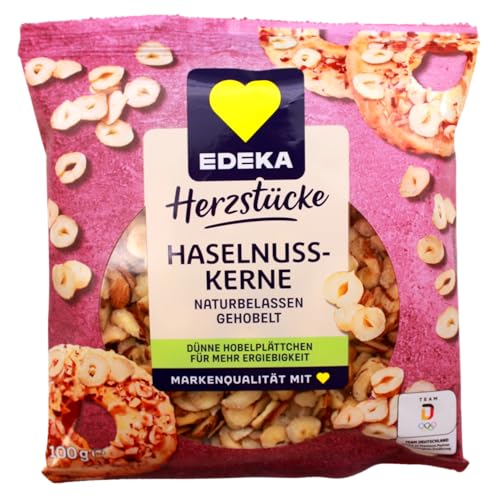 Herzstücke Haselnusskerne naturbelassen gehobelt, 15er Pack (15 x 100g) von Edeka Herzstücke