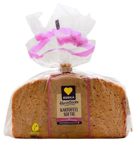 Herzstücke Kartoffel Softi Weizenmischbrot, 5er Pack (5 x 500g) von Edeka Herzstücke