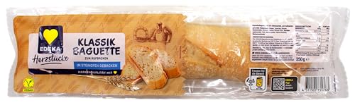 Herzstücke Klassik Baguette zum Aufbacken, 5er Pack (5 x 250g) von Edeka Herzstücke
