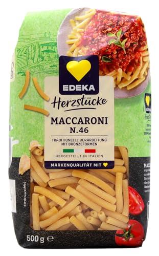 Herzstücke Maccaroni N.46, 12er Pack (12 x 500g) von Edeka Herzstücke