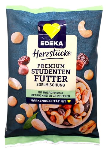 Herzstücke Premium Studentenfutter Edelmischung, 5er Pack (5 x 200g) von Edeka Herzstücke