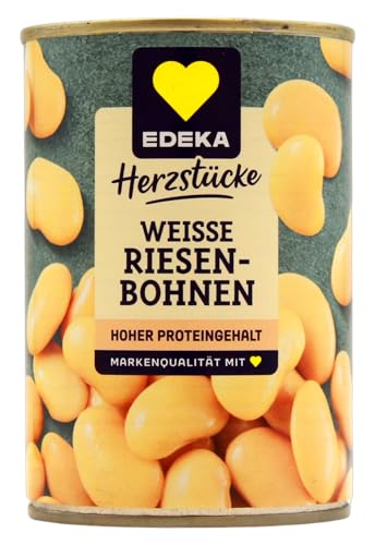 Herzstücke weisse Riesenbohnen, 6er Pack (6 x 240g) von Edeka Herzstücke