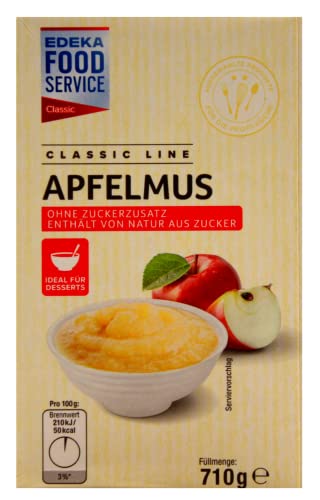 Classic Line Apfelmus, 12er Pack (12 x 710g) von Edeka