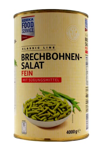 Classic Line Brechbohnensalat fein mit Süßungsmittel, 3er Pack (3 x 2.2 kg) von Edeka