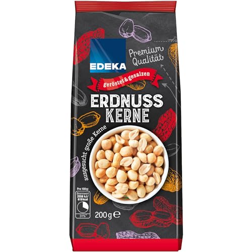 EDEKA Erdnüsse geröstet gesalzen 200g Beutel von Edeka