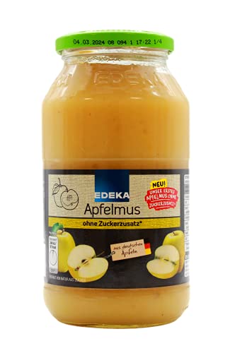 Edeka Apfelmus ohne Zuckerzusatz, 6er Pack (6 x 710g) von Edeka