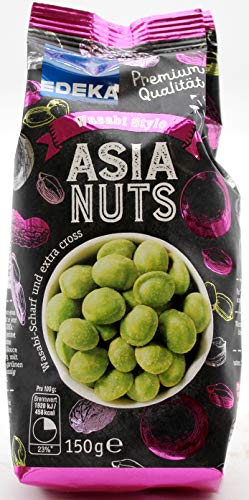 Edeka Asia Nuts Wasabi Style, 14er Pack (14 x 150g) von Edeka