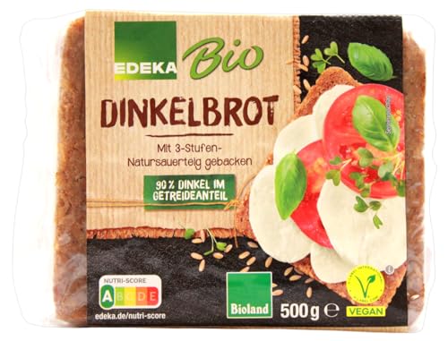 Edeka Bio Dinkelbrot, 6er Pack (6 x 500g) von Edeka