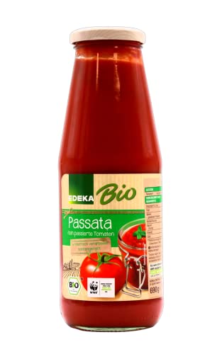 Edeka Bio Passata fein passierte Tomaten, 6er Pack (6 x 690g) von Edeka
